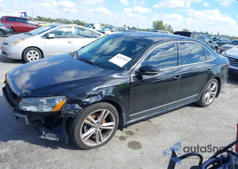 2012 Volkswagen Passat 3.6L V6 Sel Premium from USA, damaged, VIN 1VWCM7A37CC012133